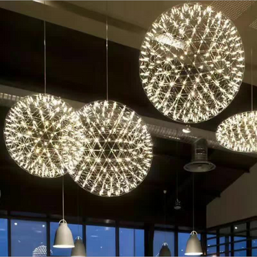 Nordic Starry Spark Ball Chandelier